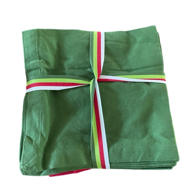 TAG LTD Set of 12 NEW 100% Cotton 18”x18” Napkins | NIP - Picture 3 of 4